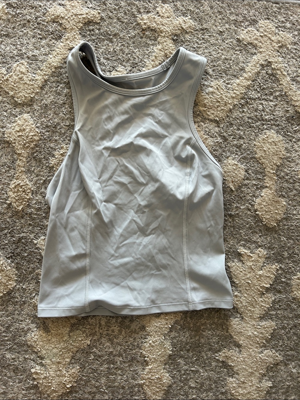 Lululemon Women's Athletic Tank Top - Light Gray